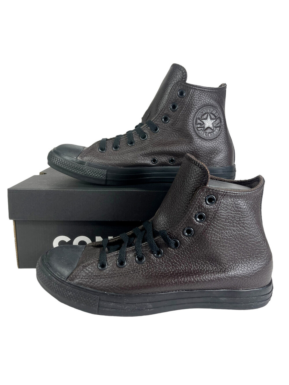 Converse Chuck Taylor All Star Hi Sneakers Leather VELVET BROWN 172012C Men 9